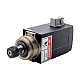 Square Spindle Motor Air Cooled 110V 1.5KW 24000RPM 400Hz ER20 Collet CNC Engraving Router Milling Grinding Machine STEPPERONLINE CNC VFD Motor 110V AC Spindle 4 Bearings - GDZ93x82-1.5A4 | StepperOnline CA
