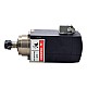 Square Spindle Motor Air Cooled 110V 1.5KW 24000RPM 400Hz ER20 Collet CNC Engraving Router Milling Grinding Machine STEPPERONLINE CNC VFD Motor 110V AC Spindle 4 Bearings - GDZ93x82-1.5A4 | StepperOnline CA