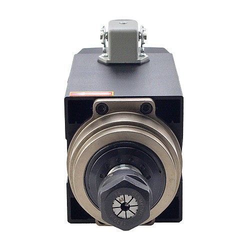 Square Spindle Motor Air Cooled 110V 1.5KW 24000RPM 400Hz ER20 Collet CNC Engraving Router Milling Grinding Machine STEPPERONLINE CNC VFD Motor 110V AC Spindle 4 Bearings - GDZ93x82-1.5A4 | StepperOnline CA