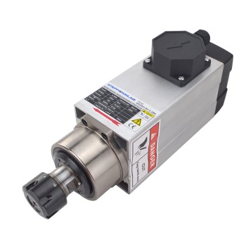 CNC Spindle Motor Air Cooled 220V 2.2KW 18000RPM 400Hz ER25 Collet