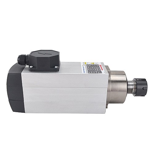CNC Spindle Motor Air Cooled 220V 2.2KW 18000RPM 400Hz ER25 Collet - GDZ93x82-2.2B4 | StepperOnline CA CNC Spindle Motor Air Cooled 220V 2.2KW 18000RPM 400Hz ER25 Collet - GDZ93x82-2.2B4 | StepperOnline CA