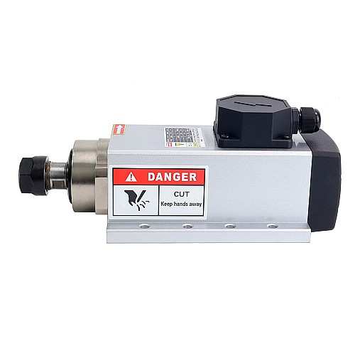 CNC Spindle Motor Air Cooled 220V 2.2KW 24000RPM 400Hz ER20 Collet - GDZL80x73-2.2B4 | StepperOnline CA