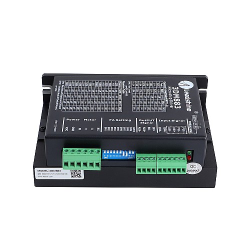 Leadshine 3-Phase Digital Stepper Driver 0.5-8.3A 20-80VDC for Nema 23, 24, 34 Stepper Motor - 3DM883 | StepperOnline CA Leadshine 3-Phase Digital Stepper Driver 0.5-8.3A 20-80VDC for Nema 23, 24, 34 Stepper Motor - 3DM883 | StepperOnline CA