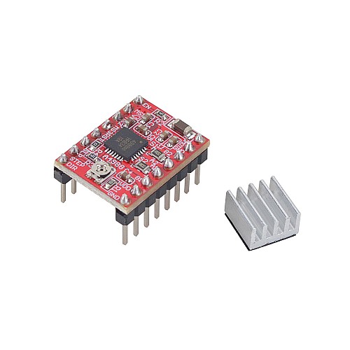 A4988 Stepper Motor Driver Module with Heat Sink for 3d Printer Reprap (Pack of 5 Pcs) - 5-A4988 | StepperOnline CA