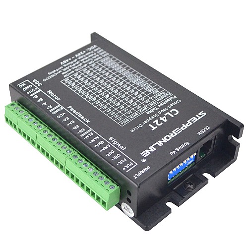 Closed Loop Stepper Driver 0-3.0A 24-48VDC for Nema 11, 14, 17 Stepper Motor - CL42T | StepperOnline CA