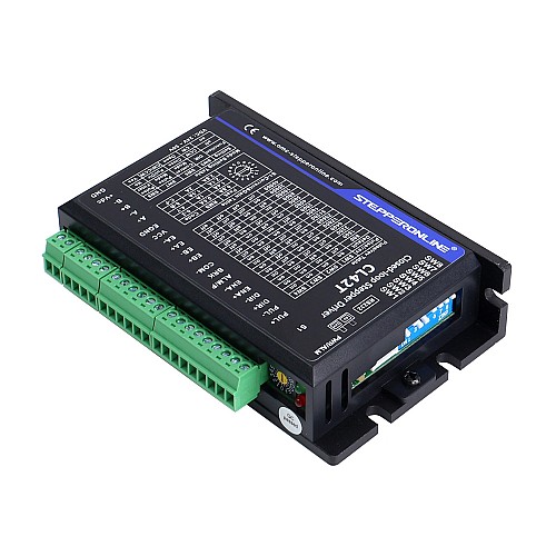 Closed Loop Stepper Driver V4.1 0-3.0A 24-48VDC for Nema 11, 14, 17 Stepper Motor - CL42T-V41 | StepperOnline CA Closed Loop Stepper Driver V4.1 0-3.0A 24-48VDC for Nema 11, 14, 17 Stepper Motor - CL42T-V41 | StepperOnline CA
