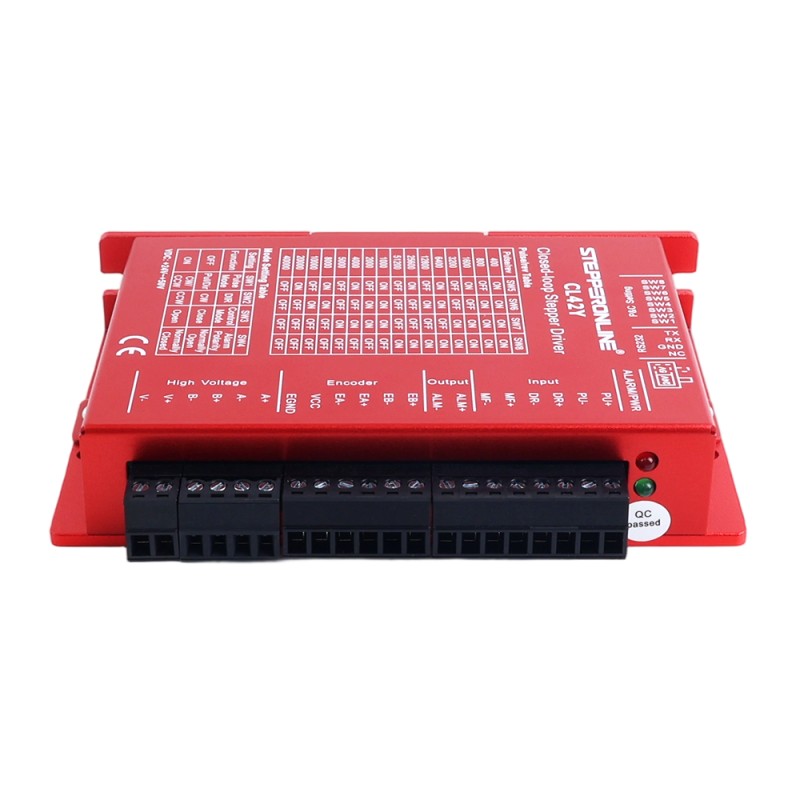 Y Series Closed Loop Stepper Driver V2.0 0-2.2A 24-50VDC for Nema 17 Stepper Motor - CL42Y-V20 | StepperOnline CA