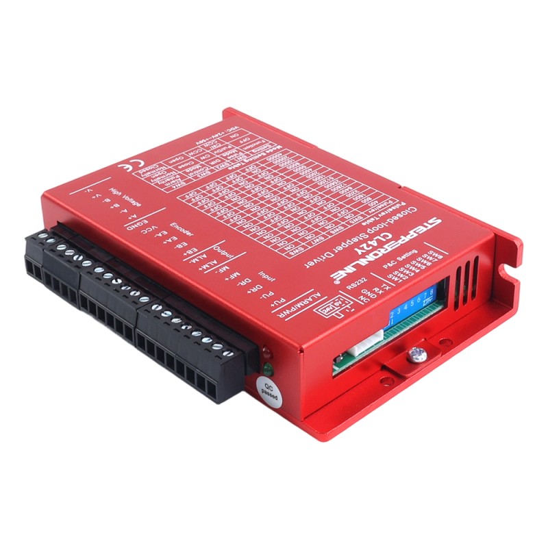 Y Series Closed Loop Stepper Driver V2.0 0-2.2A 24-50VDC for Nema 17 Stepper Motor - CL42Y-V20 | StepperOnline CA