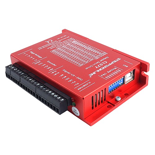 Y Series Closed Loop Stepper Driver 0-7.0A 24-50VDC for Nema 17, 23, 24 Stepper Motor - CL57Y | StepperOnline CA