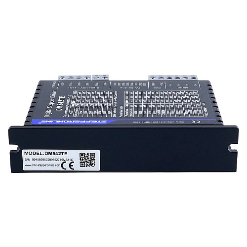TE Series Digital Stepper Driver 1.0-4.2A 24-50VDC for Nema 17, 23 Motor - DM542TE | StepperOnline CA