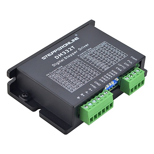 Digital Stepper Drive 1.0-3.2A 10-30VDC for Nema 17, 23 Stepper Motor - DM332T | StepperOnline CA