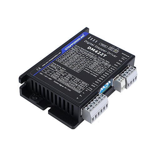 Digital Stepper Drive 0.3-2.2A 12-50VDC for Nema 11, 14, 17 Stepper Motor - DM422T | StepperOnline CA