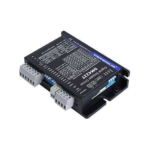Digital Stepper Drive 0.3-2.2A 12-50VDC for Nema 11, 14, 17 Stepper Motor - DM422T | StepperOnline CA