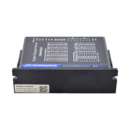 Stepper Motor Controller 2 Channels 1.0-8.4A 20-40VDC Speed Adjustable - DM480AI | StepperOnline CA Stepper Motor Controller 2 Channels 1.0-8.4A 20-40VDC Speed Adjustable - DM480AI | StepperOnline CA