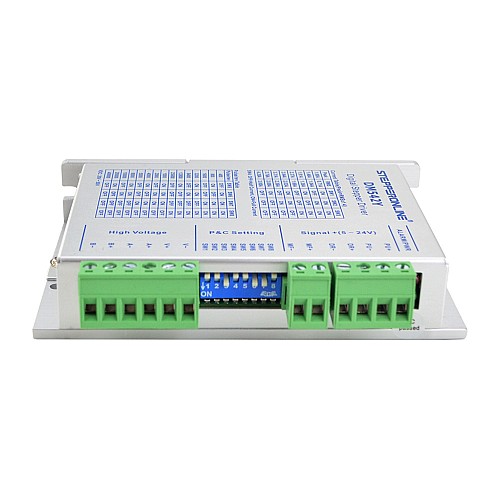 Y Series Digital Stepper Driver 1.0-4.2A DC20V-50V for Nema 17, 23, 24 Stepper Motor - DM542Y | StepperOnline CA Y Series Digital Stepper Driver 1.0-4.2A DC20V-50V for Nema 17, 23, 24 Stepper Motor - DM542Y | StepperOnline CA