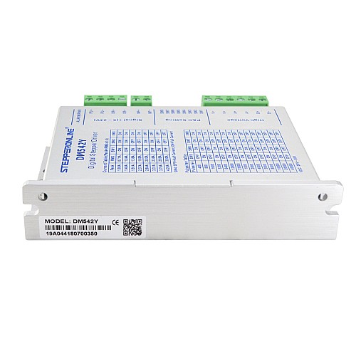 Y Series Digital Stepper Driver 1.0-4.2A DC20V-50V for Nema 17, 23, 24 Stepper Motor - DM542Y | StepperOnline CA Y Series Digital Stepper Driver 1.0-4.2A DC20V-50V for Nema 17, 23, 24 Stepper Motor - DM542Y | StepperOnline CA