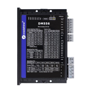 Leadshine Digital Stepper Driver 0.5-5.6A 20-50VDC for Nema 17, 23, 24 Stepper Motor Leadshine Digital Stepper Driver 0.5-5.6A 20-50VDC for Nema 17, 23, 24 Stepper Motor