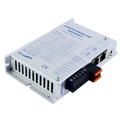Y Series EtherCAT Digital Stepper Driver 0-5.6A 24-50VDC for Nema 23, 24, 34 Stepper Motor - DM556EC | StepperOnline CA