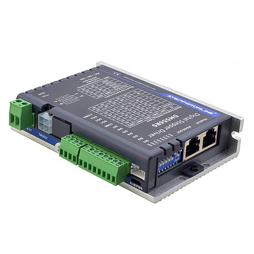 Modbus RS485 Stepper Driver 0.1-5.6A 24-48VDC for Nema 17, 23, 24 Stepper Motor - DM556RS | StepperOnline CA
