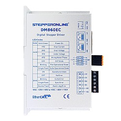 Y Series EtherCAT Digital Stepper Driver 0-8.5A 20-80VAC/30-110VDC for Nema 34 Stepper Motor