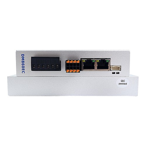 Y Series EtherCAT Digital Stepper Driver 0-8.5A 20-80VAC/30-110VDC for Nema 34 Stepper Motor - DM860EC | StepperOnline CA Y Series EtherCAT Digital Stepper Driver 0-8.5A 20-80VAC/30-110VDC for Nema 34 Stepper Motor - DM860EC | StepperOnline CA