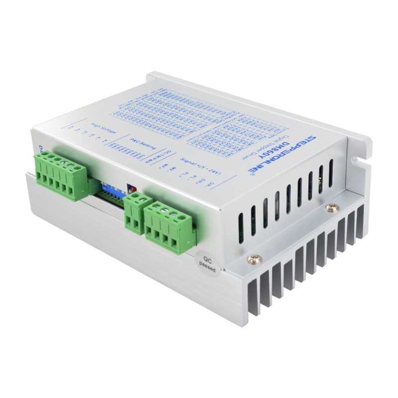 Y Series Digital Stepper Driver 2.4-7.2A AC18V-80V/DC 36V-110V for Nema 34 Motor - DM860Y | StepperOnline CA