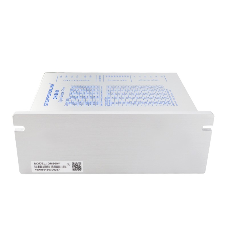 Y Series Digital Stepper Driver 2.4-7.2A AC18V-80V/DC 36V-110V for Nema 34 Motor - DM860Y | StepperOnline CA