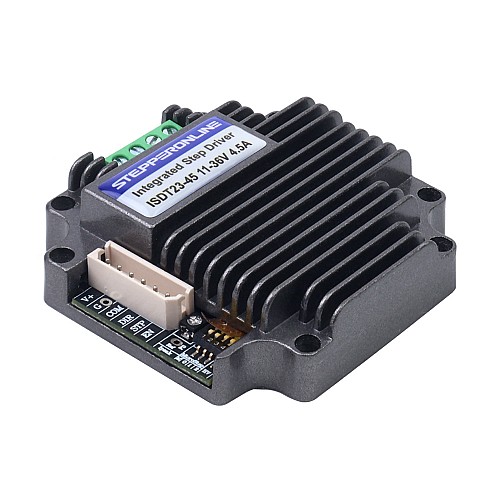 Integrated Stepper Motor Driver 1.0-4.5A 11-36VDC Low-noise for NEMA 23 Stepper Motor - ISDT23-45 | StepperOnline CA