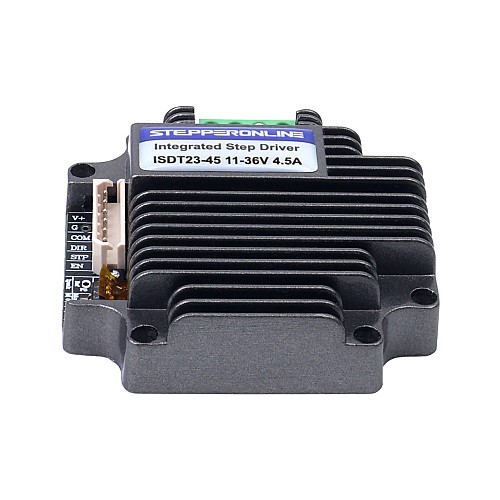 Integrated Stepper Motor Driver 1.0-4.5A 11-36VDC Low-noise for NEMA 23 Stepper Motor - ISDT23-45 | StepperOnline CA