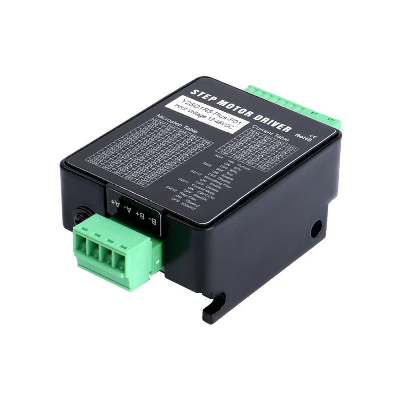 DC Pulse Stepper Motor Driver  0.4-3.0A 12-48VDC Alarm Function & I/O Control for Nema 11, 14, 17, 23 Stepper Motor - Y2SD1R5-PLUS-F01 | StepperOnline CA