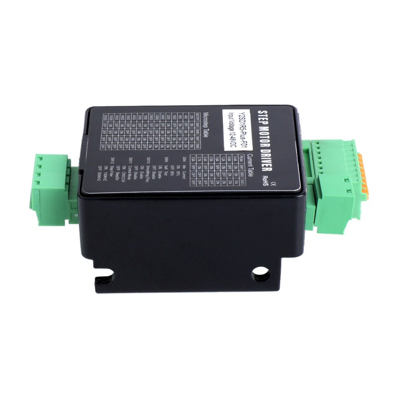 DC Pulse Stepper Motor Driver  0.4-3.0A 12-48VDC Alarm Function & I/O Control for Nema 11, 14, 17, 23 Stepper Motor - Y2SD1R5-PLUS-F01 | StepperOnline CA