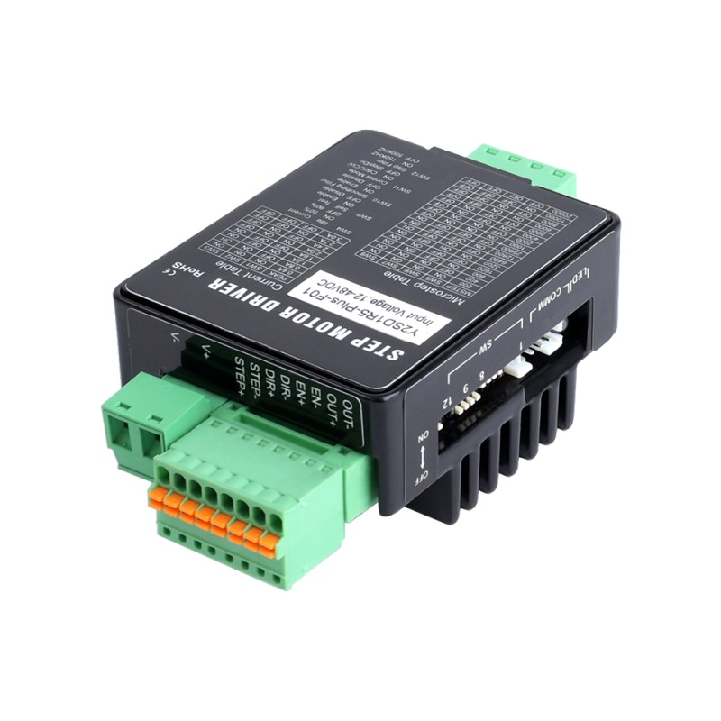 DC Pulse Stepper Motor Driver  0.4-3.0A 12-48VDC Alarm Function & I/O Control for Nema 11, 14, 17, 23 Stepper Motor - Y2SD1R5-PLUS-F01 | StepperOnline CA