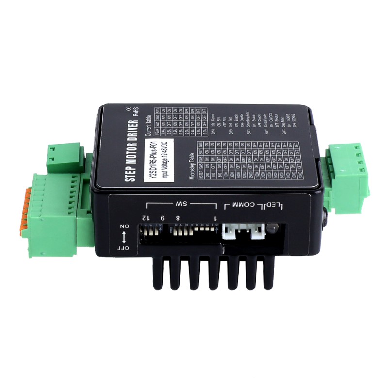 DC Pulse Stepper Motor Driver  0.4-3.0A 12-48VDC Alarm Function & I/O Control for Nema 11, 14, 17, 23 Stepper Motor - Y2SD1R5-PLUS-F01 | StepperOnline CA
