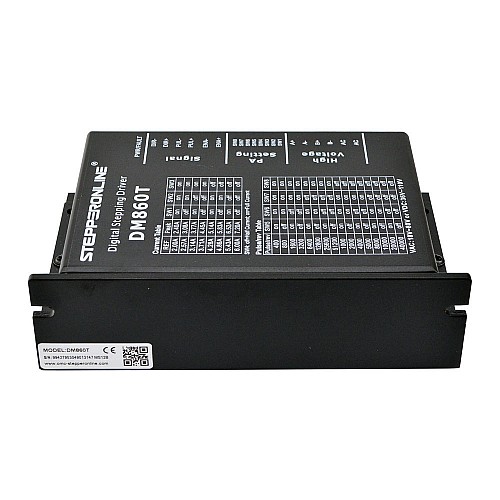 Digital Stepper Driver 2.4-7.2A 18-80VAC or 24-110VDC for Nema 34 Motor - DM860T | StepperOnline CA