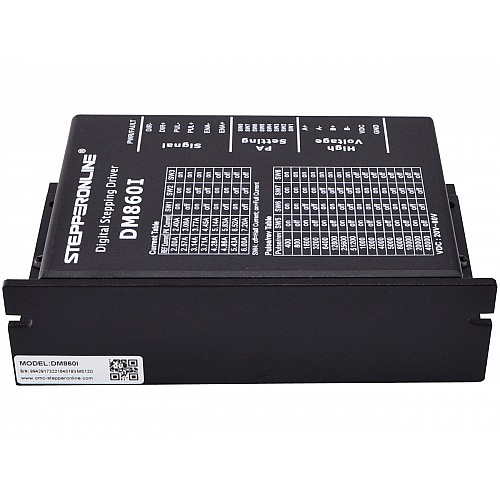 Digital Stepper Driver 2.4-7.2A 20-80VDC for Nema 34 Stepper Motor CNC Drive - DM860I | StepperOnline CA