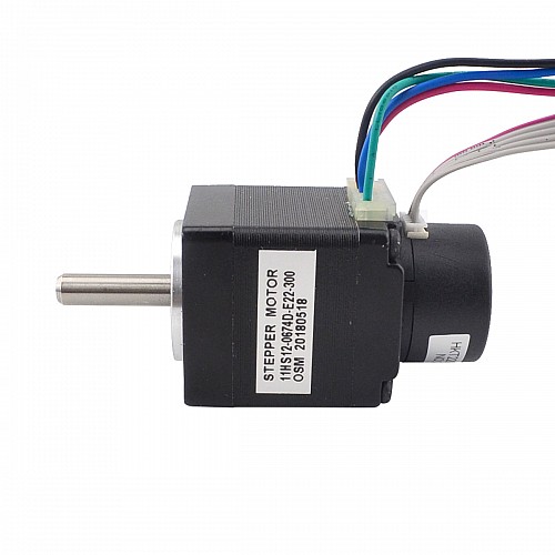 Nema 11 Closed Loop Stepper Motor 0.07Nm(9.91oz.in) Encoder 300PPR - 11HS12-0674D-E22-300 | StepperOnline CA