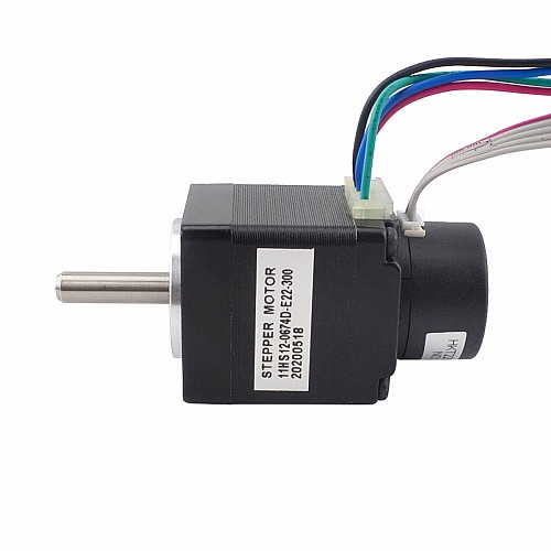Nema 11 Closed Loop Stepper Motor 0.07Nm(9.91oz.in) Encoder 300PPR - 11HS12-0674D-E22-300 | StepperOnline CA