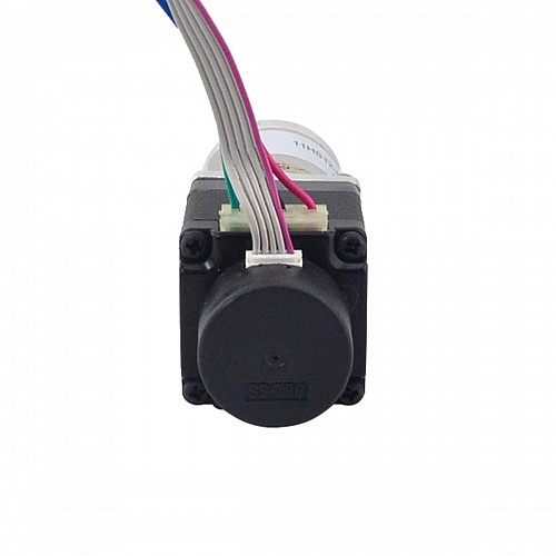 Nema 11 Closed-loop Geared Stepper L=31mm Gear Raio 100:1 Encoder 300PPR - 11HS12-0674D-PG100-E22-300 | StepperOnline CA Nema 11 Closed-loop Geared Stepper L=31mm Gear Raio 100:1 Encoder 300PPR - 11HS12-0674D-PG100-E22-300 | StepperOnline CA