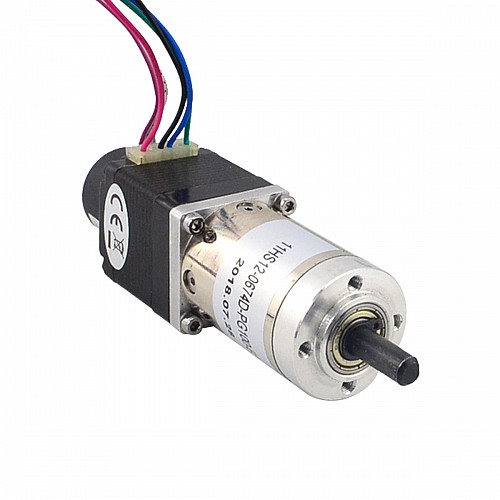Nema 11 Closed-loop Geared Stepper L=31mm Gear Raio 100:1 Encoder 300PPR - 11HS12-0674D-PG100-E22-300 | StepperOnline CA Nema 11 Closed-loop Geared Stepper L=31mm Gear Raio 100:1 Encoder 300PPR - 11HS12-0674D-PG100-E22-300 | StepperOnline CA