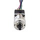 Nema 11 Closed-loop Geared Stepper L=31mm Gear Ratio 27:1 Encoder 300PPR - 11HS12-0674D-PG27-E22-300 | StepperOnline CA
