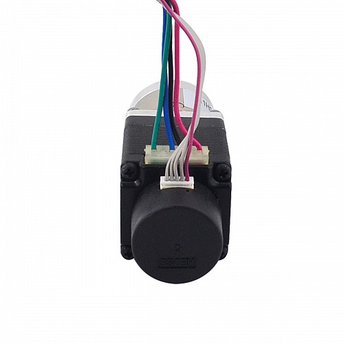 Nema 11 Closed-loop Geared Stepper L=31mm Gear Raio 5:1 Encoder 300PPR - 11HS12-0674D-PG5-E22-300 | StepperOnline CA