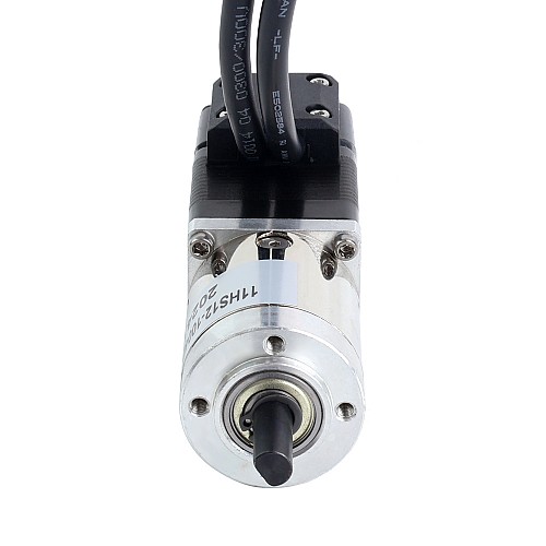Nema 11 Closed-loop Geared Stepper L=32mm Gear Raio 27:1 Encoder 1000PPR(4000CPR) - 11HS12-1004D-E1000-PG27 | StepperOnline CA