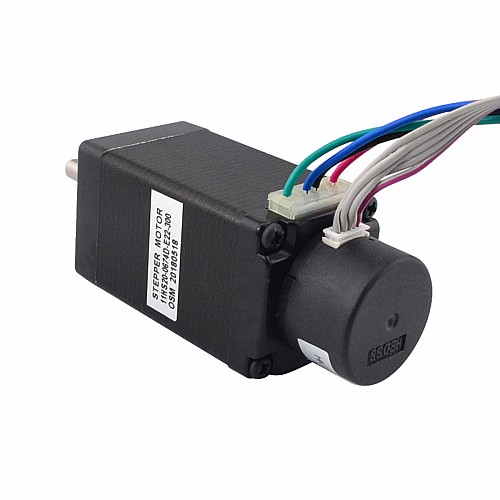 Nema 11 Closed Loop Stepper Motor 0.12Nm(16.99oz.in) Encoder 300PPR - 11HS20-0674D-E22-300 | StepperOnline CA