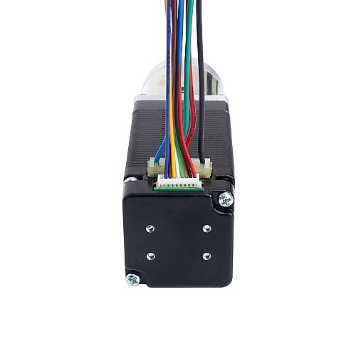 Nema 11 Stepper Motor with  Gearbox Gear Ratio 14:1 & Magnetic Encoder 1000PPR(4000CPR) - 11HS20-0674D-PG14-AR4 | StepperOnline CA