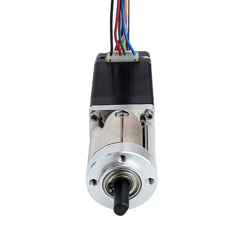 Nema 11 Stepper Motor with  Gearbox Gear Ratio 14:1 & Magnetic Encoder 1000PPR(4000CPR) - 11HS20-0674D-PG14-AR4 | StepperOnline CA