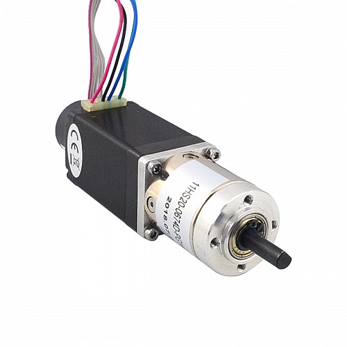 Nema 11 Closed-loop Geared Stepper L=51mm Gear Raio 14:1 Encoder 300PPR - 11HS20-0674D-PG14-E22-300 | StepperOnline CA Nema 11 Closed-loop Geared Stepper L=51mm Gear Raio 14:1 Encoder 300PPR - 11HS20-0674D-PG14-E22-300 | StepperOnline CA