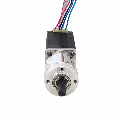 Nema 11 Closed-loop Geared Stepper L=51mm Gear Raio 14:1 Encoder 300PPR - 11HS20-0674D-PG14-E22-300 | StepperOnline CA Nema 11 Closed-loop Geared Stepper L=51mm Gear Raio 14:1 Encoder 300PPR - 11HS20-0674D-PG14-E22-300 | StepperOnline CA