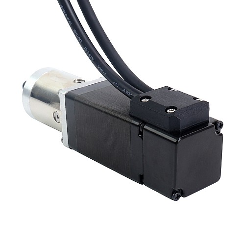 Nema 11 Closed-loop Geared Stepper L=51mm Gear Raio 14:1 Encoder 1000PPR(4000CPR) - 11HS20-1004D-E1000-PG14 | StepperOnline CA
