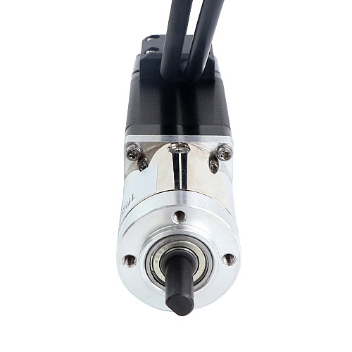 Nema 11 Closed-loop Geared Stepper L=51mm Gear Raio 14:1 Encoder 1000PPR(4000CPR) - 11HS20-1004D-E1000-PG14 | StepperOnline CA