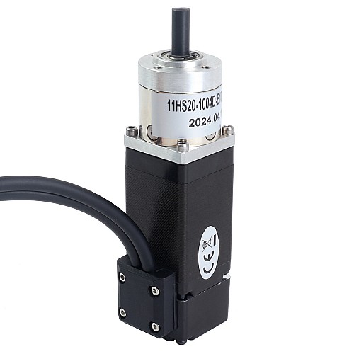 Nema 11 Closed-loop Geared Stepper L=51mm Gear Raio 5:1 Encoder 1000PPR(4000CPR) - 11HS20-1004D-E1000-PG5 | StepperOnline CA Nema 11 Closed-loop Geared Stepper L=51mm Gear Raio 5:1 Encoder 1000PPR(4000CPR) - 11HS20-1004D-E1000-PG5 | StepperOnline CA
